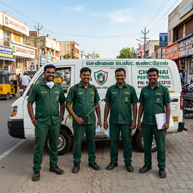 Srikrishna Pest Control Team Chennai