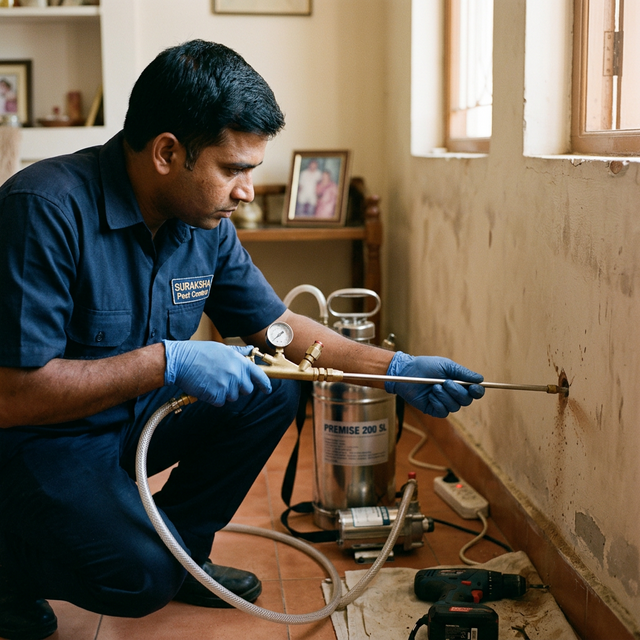 Pre-construction anti-termite soil treatment Chennai